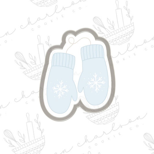 Mittens no. 2 cookie cutter (Bougecookieco)