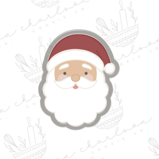 Santa no. 5 cookie cutter