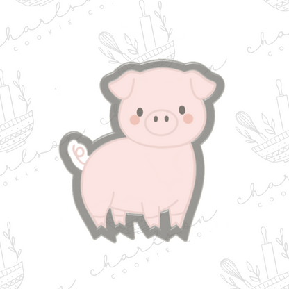Pig cookie cutter