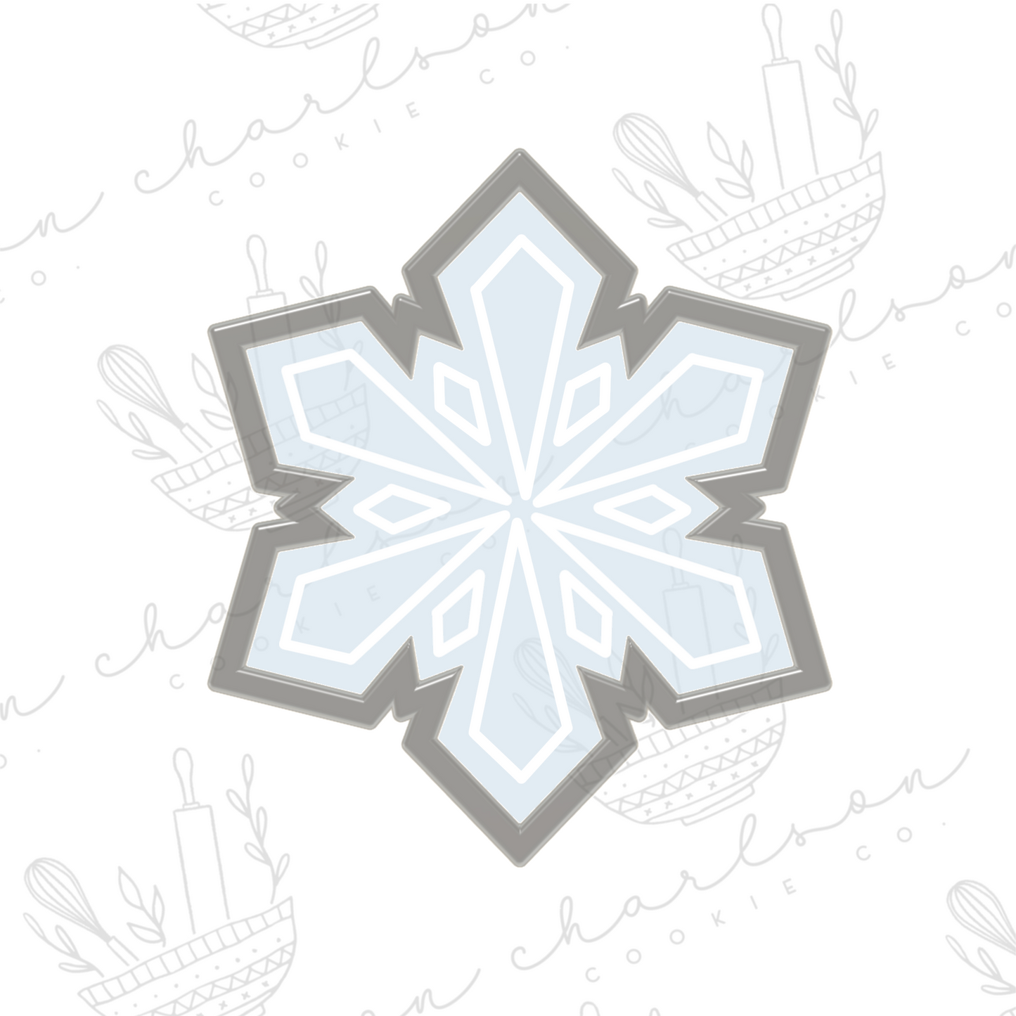 Snowflake no. 3 cookie cutter
