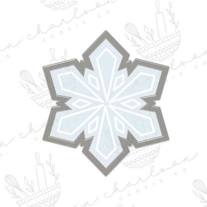Snowflake no. 3 cookie cutter