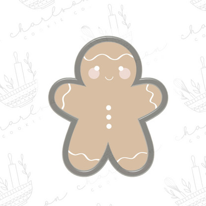 Gingerbread man no. 3 cookie cutter