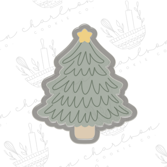 Tree no. 6 cookie cutter