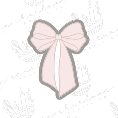 Bow no. 9 cookie cutter