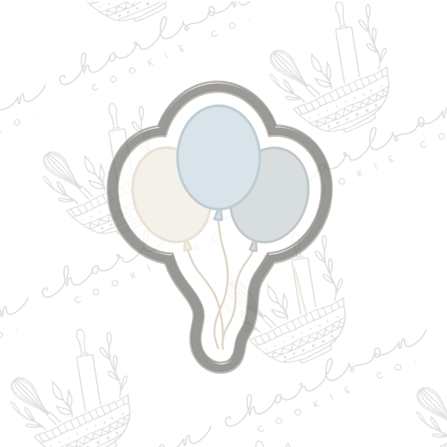 Balloons no. 4 cookie cutter