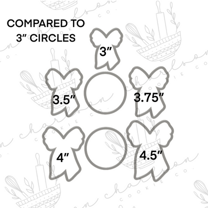 Bow no. 10 cookie cutter