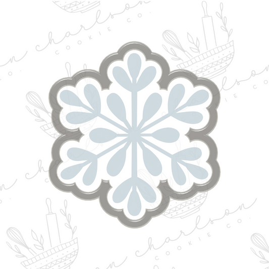 Snowflake no. 4 cookie cutter