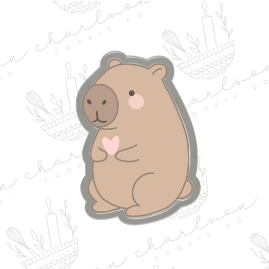 Capybara cookie cutter
