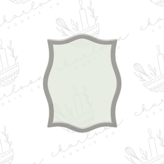 Plaque no. 18 cookie cutter