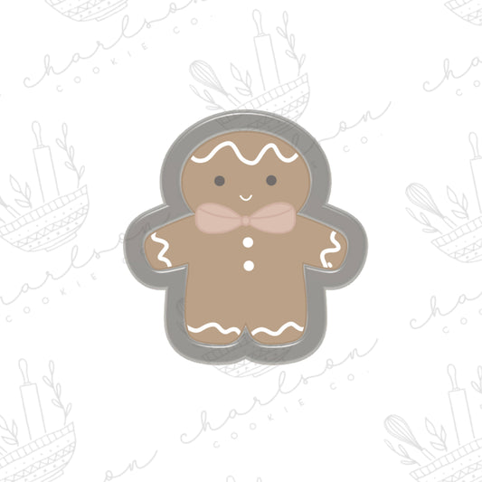 Gingerbread man no. 2 cookie cutter