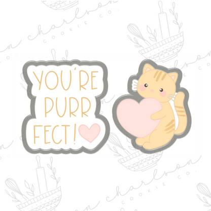 You're purrfect! cookie cutter