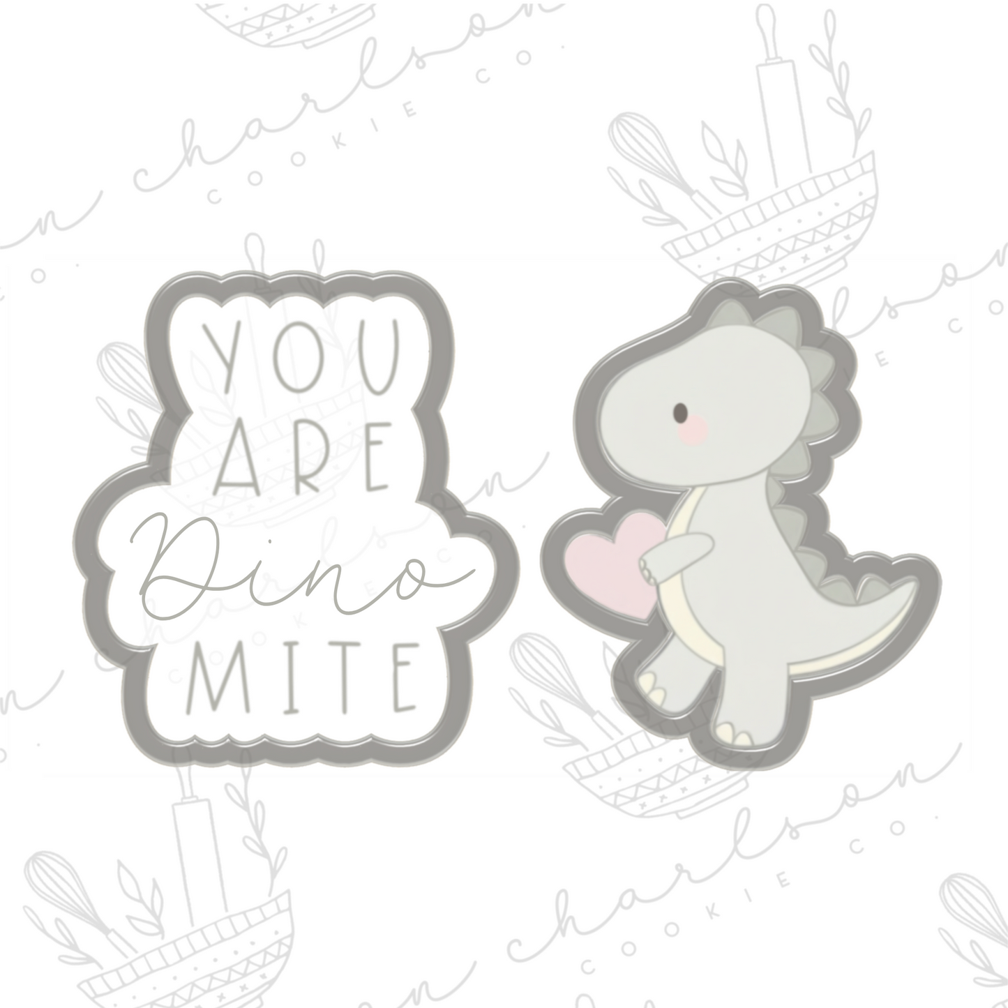 You are dinomite cookie cutter