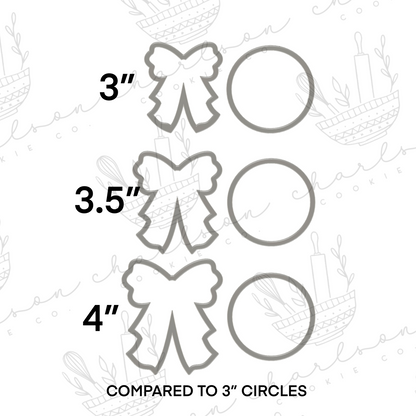 Bow no. 4 cookies cutter