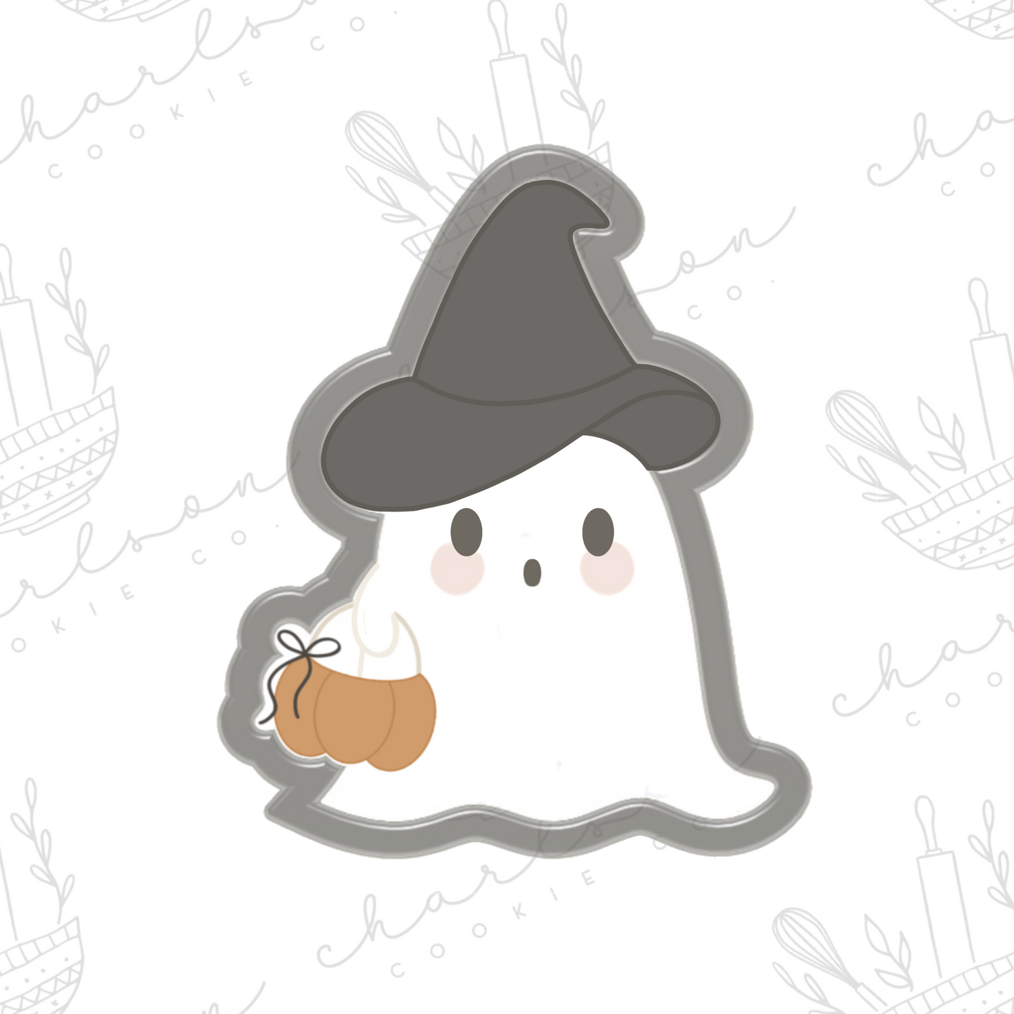 Ghost no. 5 cookie cutter