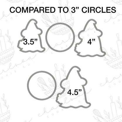 Ghost no. 5 cookie cutter