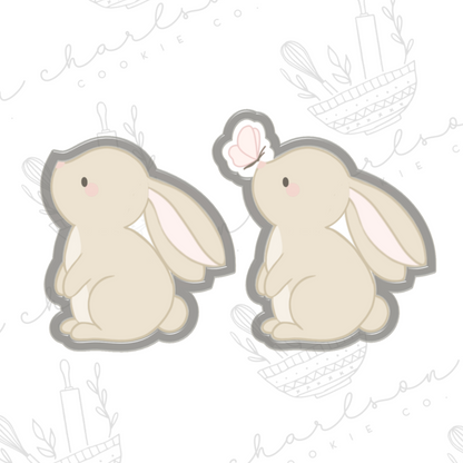 Bunny no. 4 cookie cutter (k_sweetdesigns)