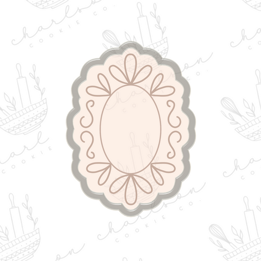 Plaque no. 15 cookie cutter