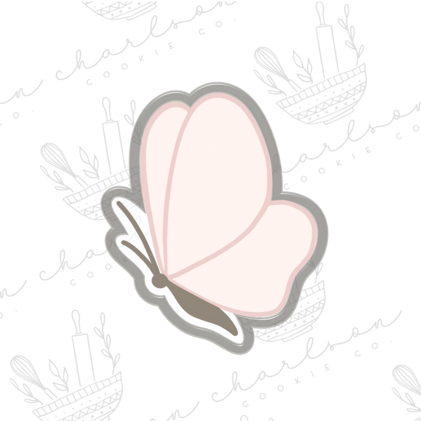 Butterfly no. 5 cookie cutter