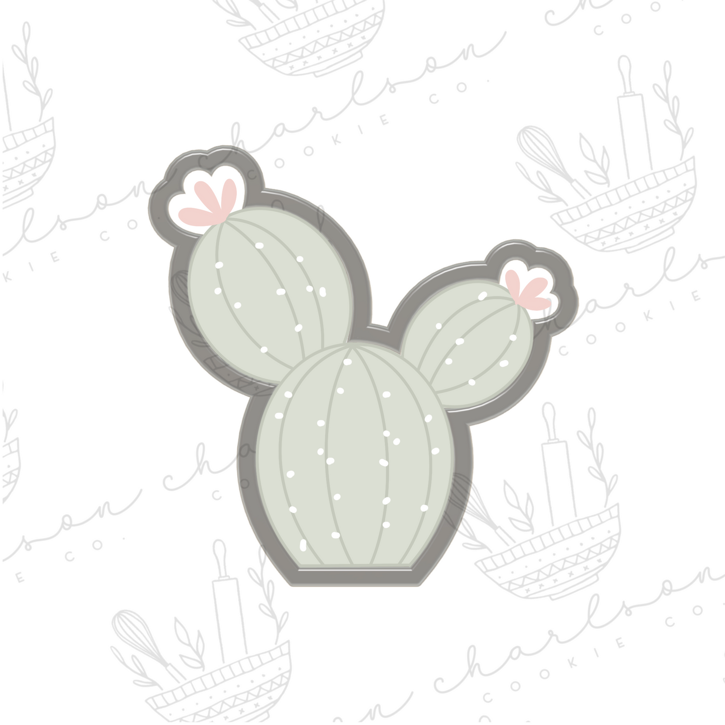 Cactus no. 5 cookie cutter