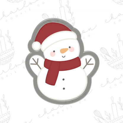 Snowman no. 6 cookie cutter