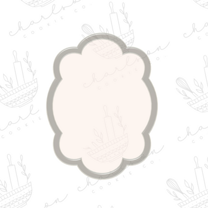 Plaque no. 13 cookie cutter