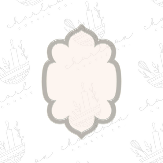 Plaque no. 12 cookie cutter