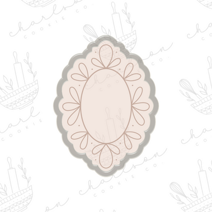 Plaque no. 14 cookie cutter
