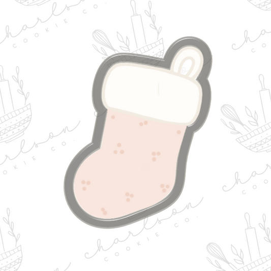 Chubby stocking cookie cutter