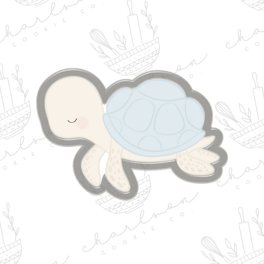 Sea turtle no. 2 cookie cutter