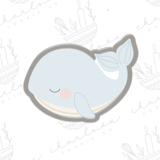 Whale cookie cutter