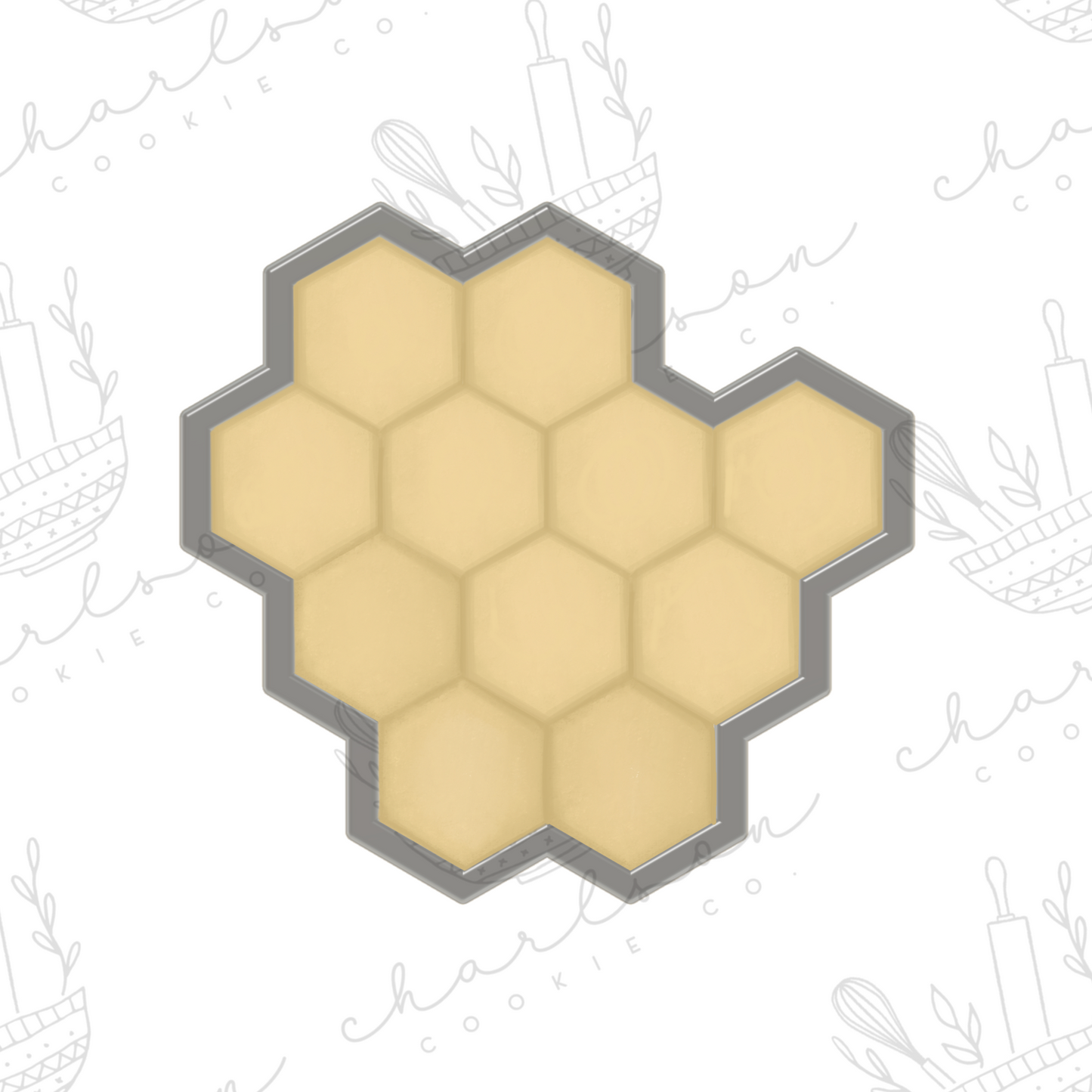 Honeycomb cookie cutter