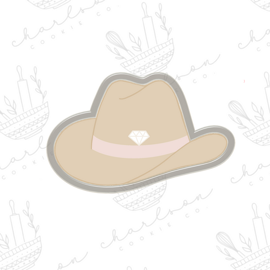 Cowboy hat no. 2 cookie cutter