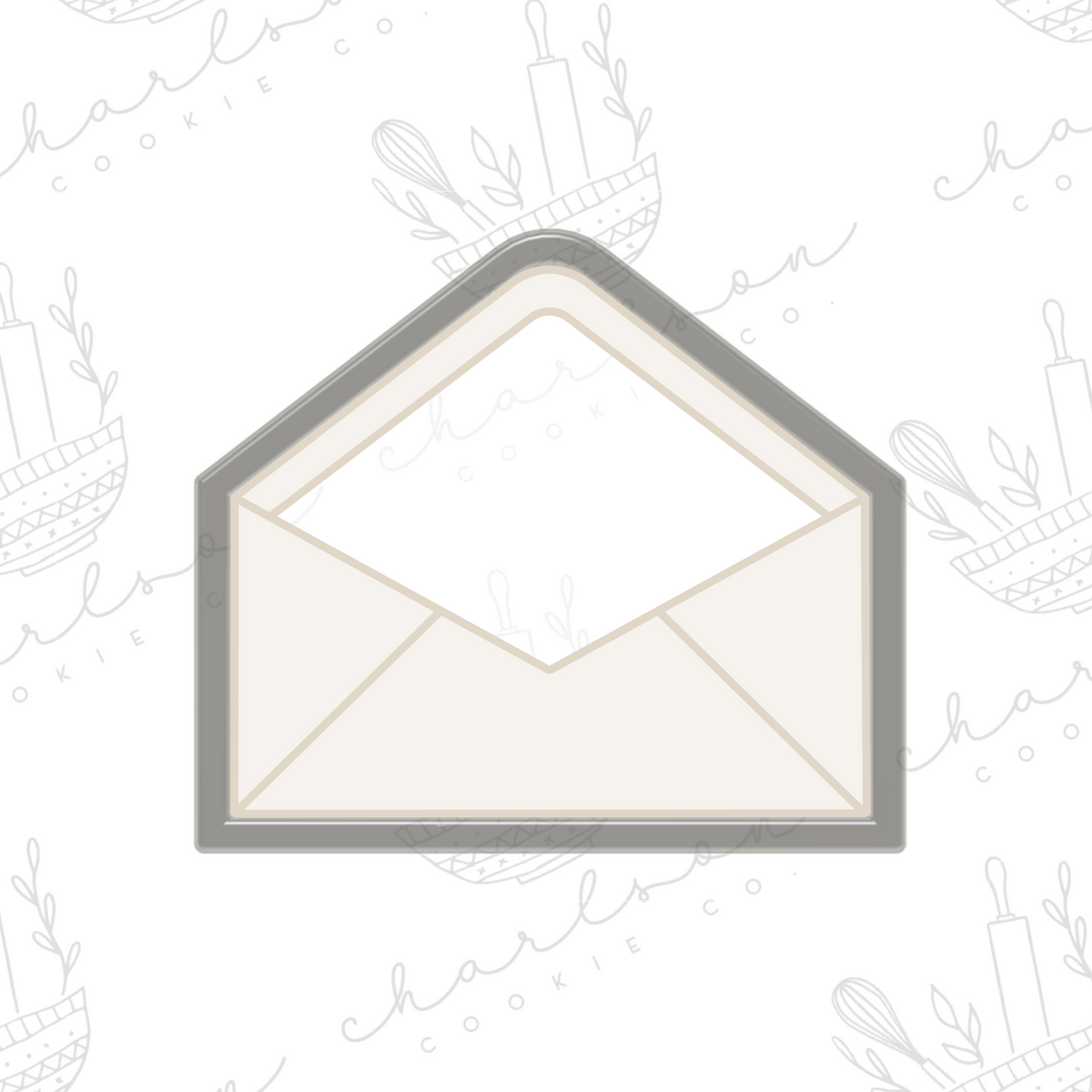 Envelope cookie cutter