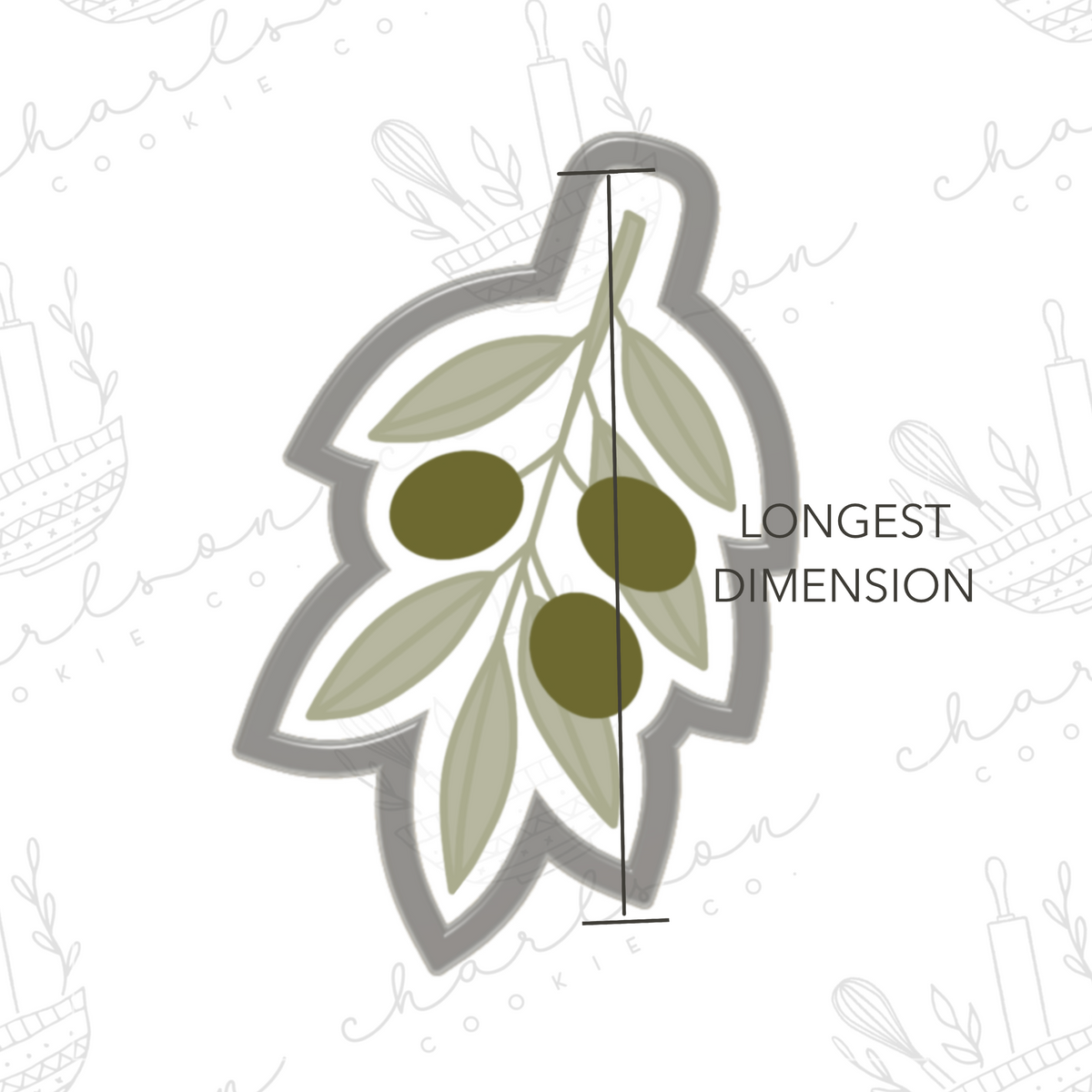 Leaf no. 12 cookie cutter