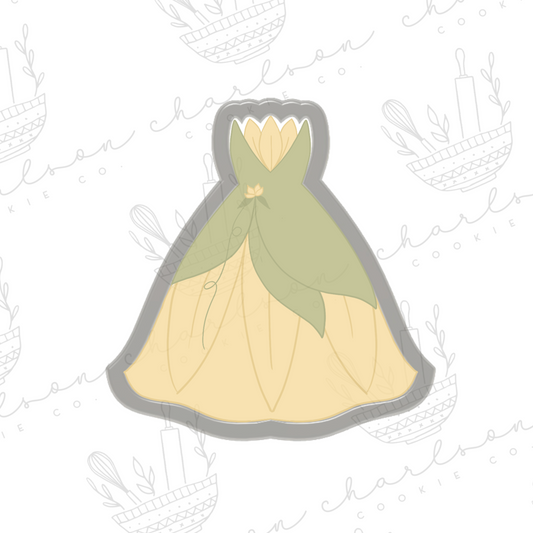 Princess dress no. 6 cookie cutter