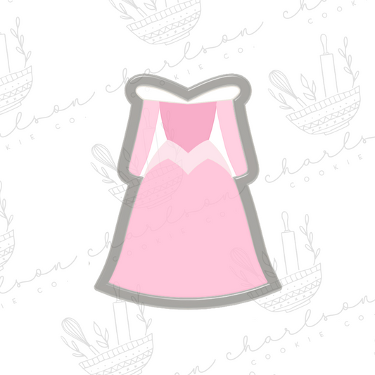 Princess dress no. 4 cookie cutter