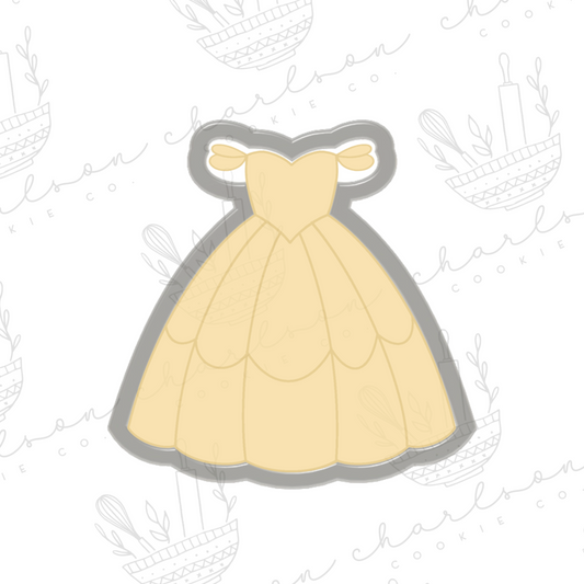 Princess dress no. 2 cookie cutter