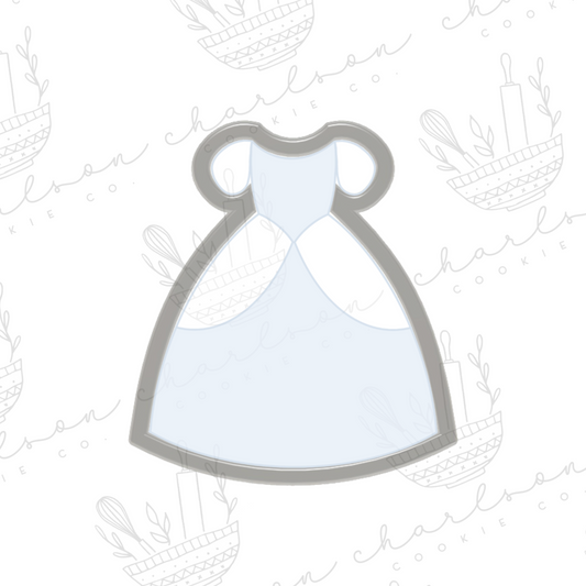 Princess dress no. 1 cookie cutter