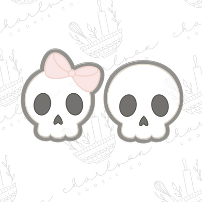 Skull no. 4 cookie cutter