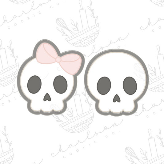 Skull no. 4 cookie cutter