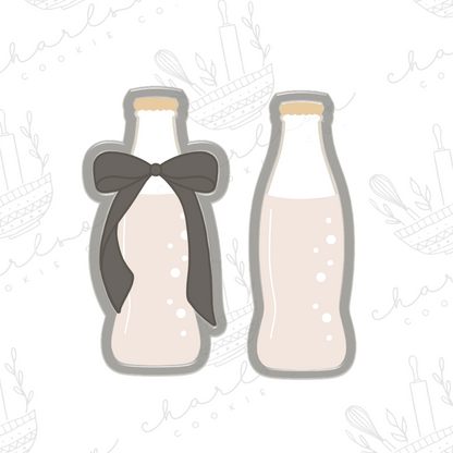 Vintage soda bottle cookie cutter