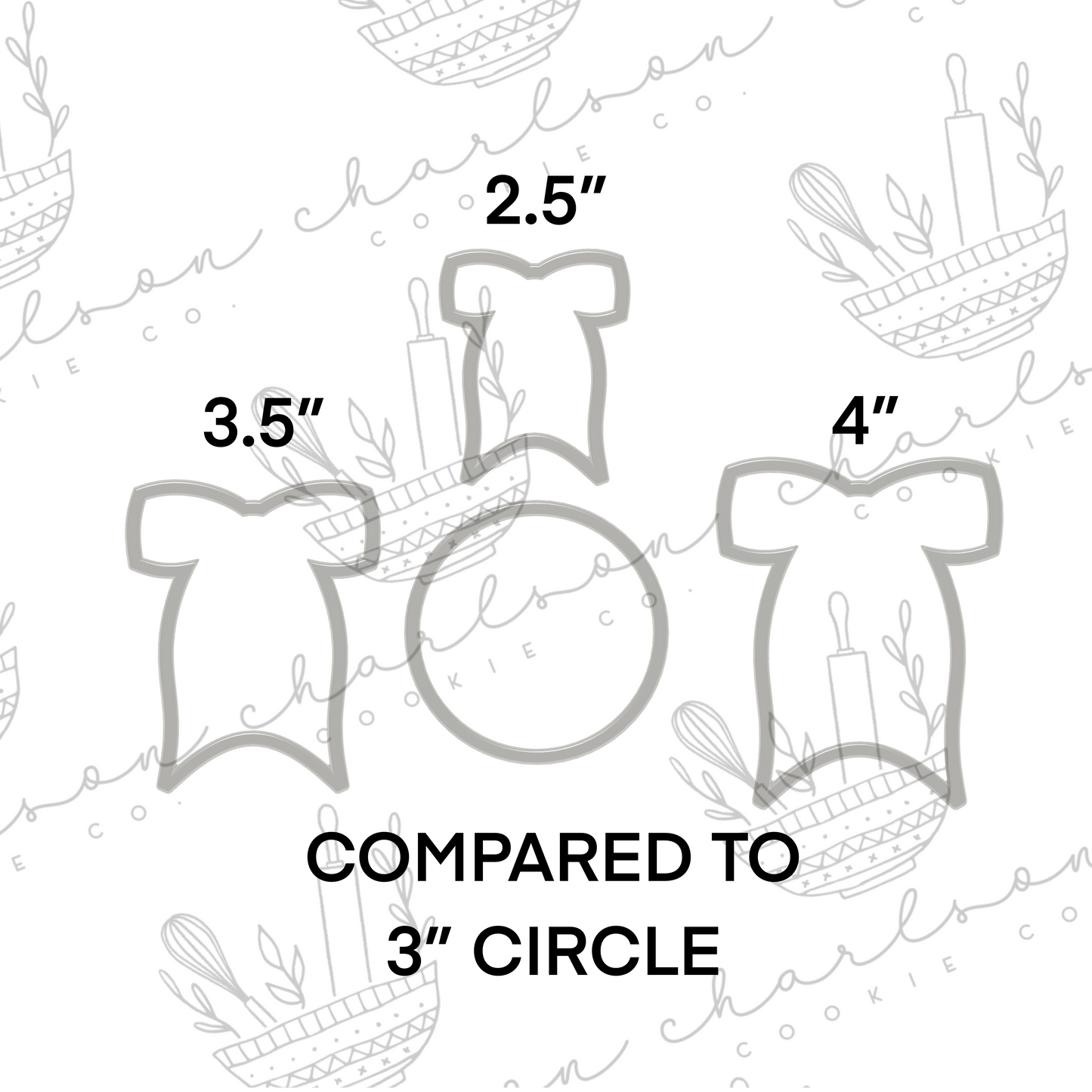 Bow no. 5 cookie cutter