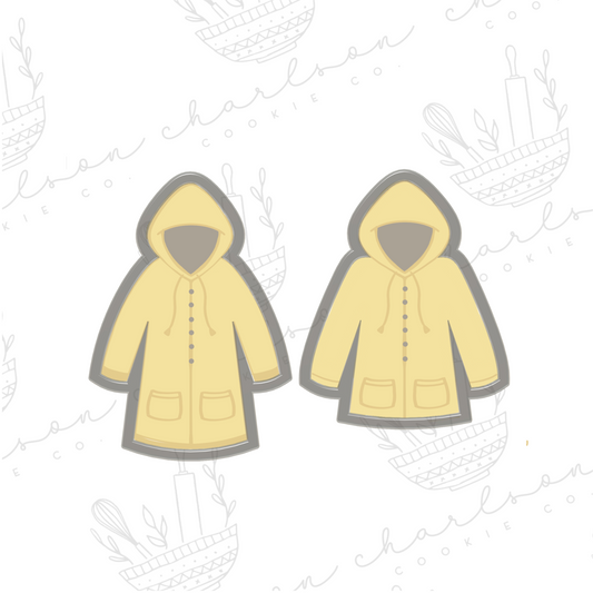 Raincoat cookie cutter (sweetdeespatisserie)