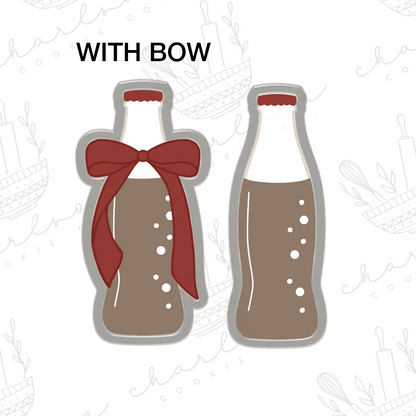 Vintage soda bottle cookie cutter