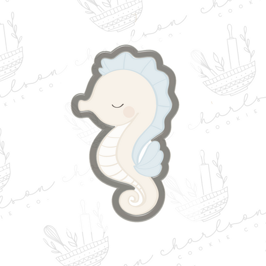 Seahorse cookie cutter