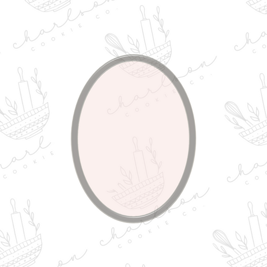 Oval no. 5 cookie cutter