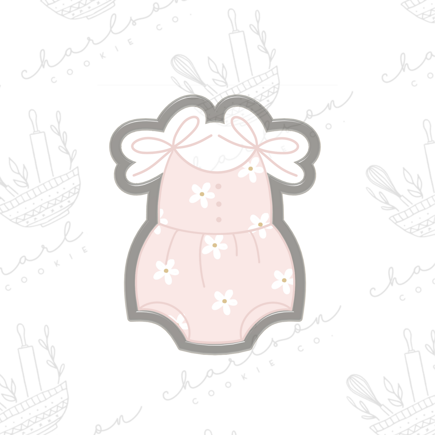 Baby basic onesie no. 3 cookie cutter