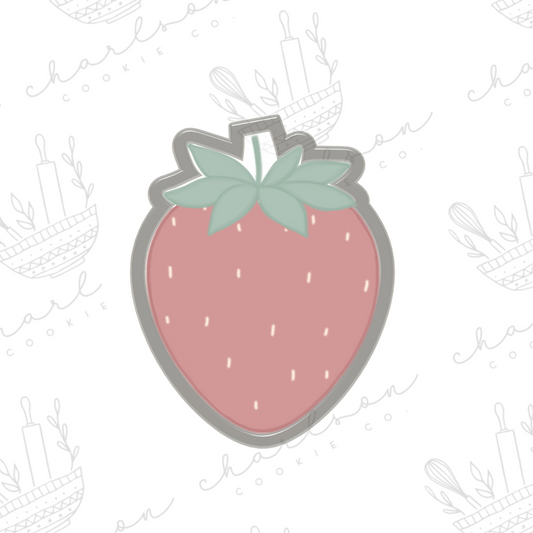 Strawberry no. 2 cookie cutter