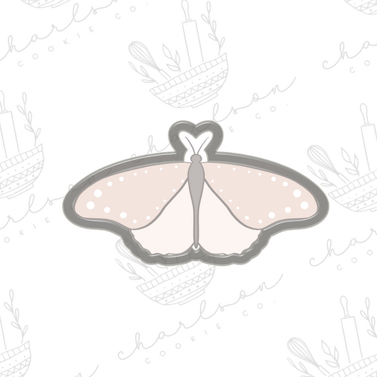 Butterfly no. 4 cookie cutter (Linen & Gray)