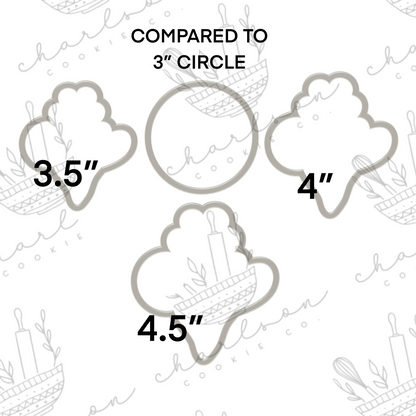 Balloons no. 3 cookie cutter